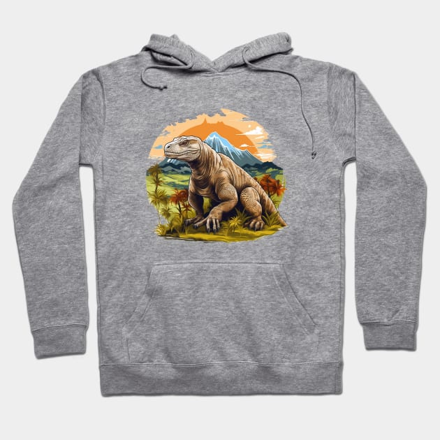 Komodo Dragon Hoodie by zooleisurelife